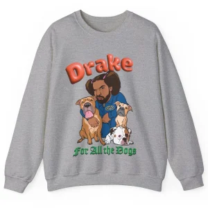 Gray For All the Dogs Sweatshirt