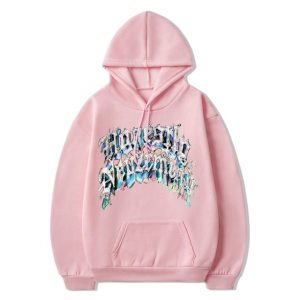 Pink Honestly Nevermind Hoodie